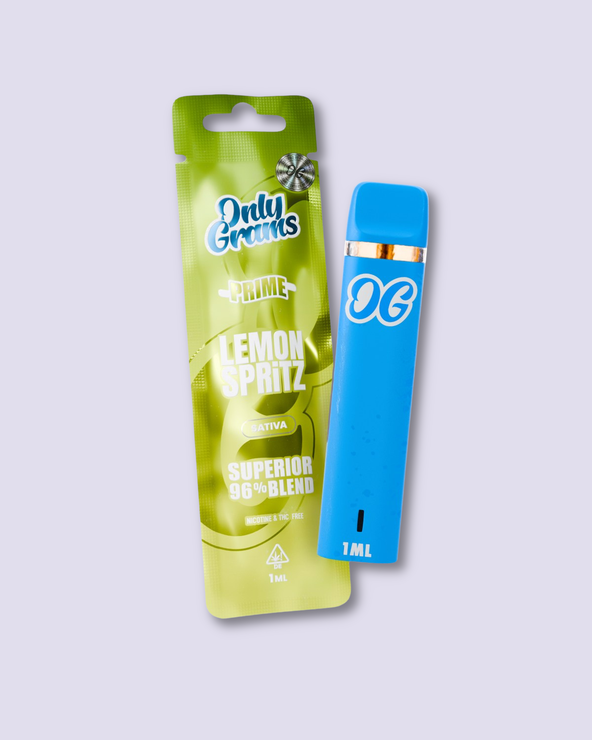 Only Grams Superior Vape Pen 96% - Lemon Spritz | HHC-Vapes