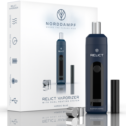 Relict Vaporizer Nordic Blue – Dual Heating & Intellisense