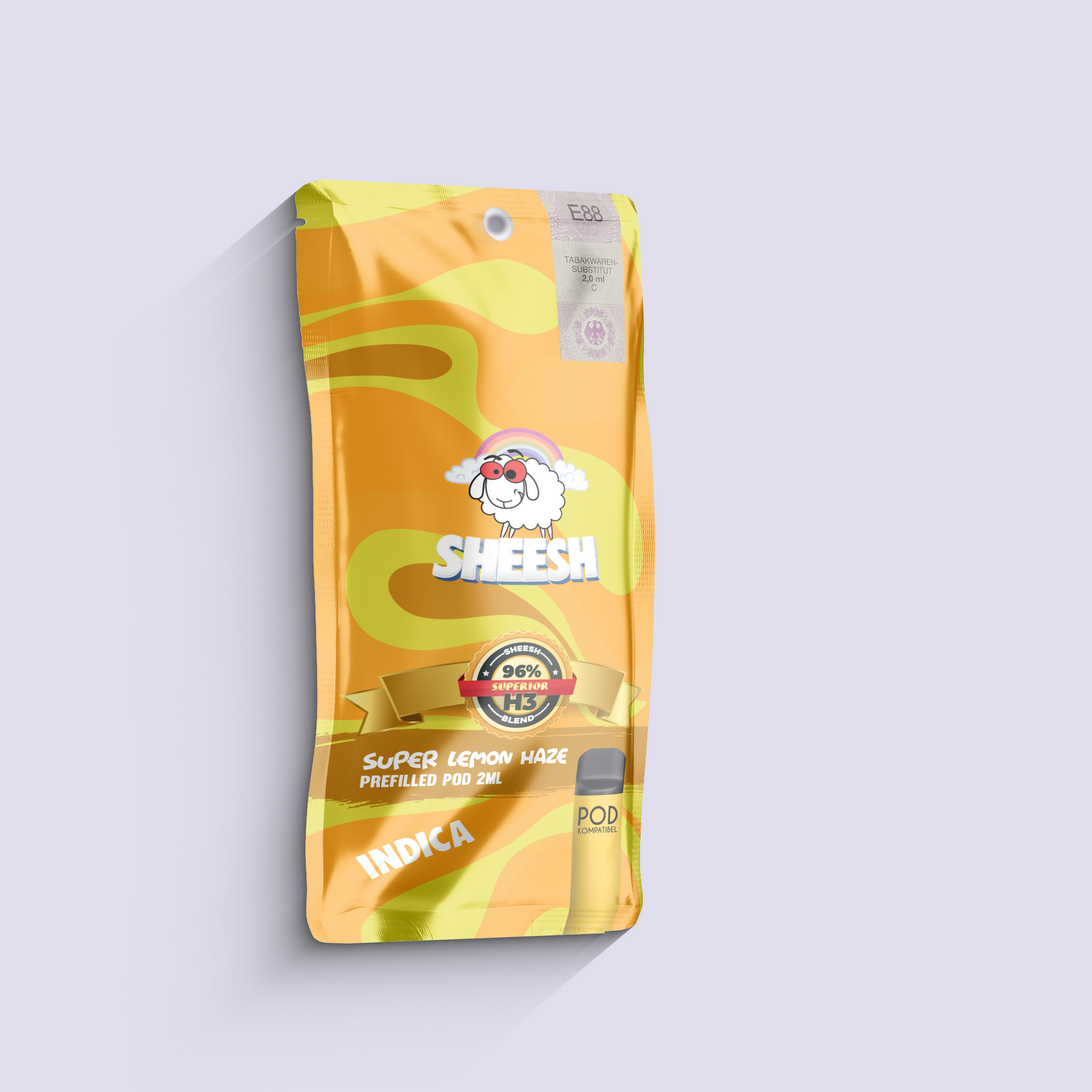 SHEESH - 96% H3 Superior Pod 2ml - Super Lemon Haze | HHC-Vapes